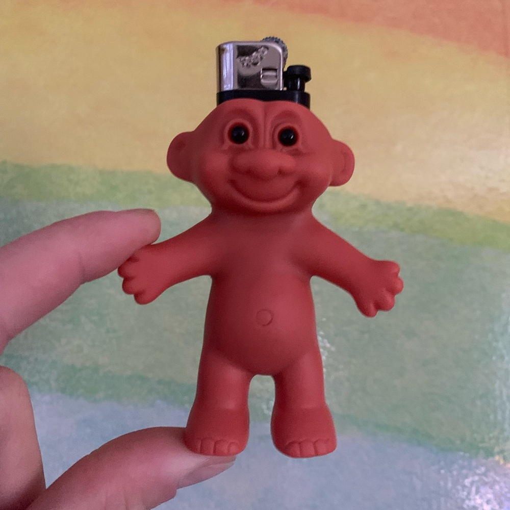 ⭐️NEW⭐️Troll Doll Light ER Case •Unique Nostalgic Vintage Gift Novelty